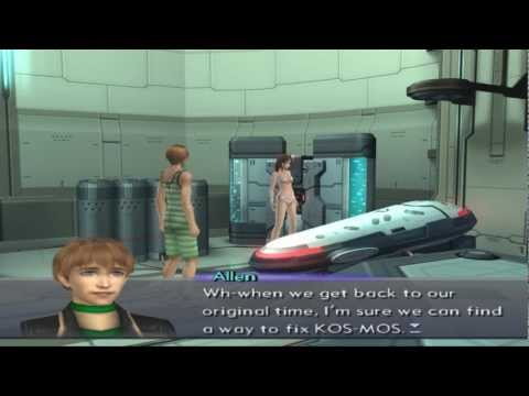 Xenosaga III HD Cutscene 127 - Shion Depressed  (Elsa) - JAPANESE - SWIMSUIT MODE