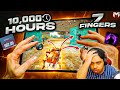 WORLD's First 7 Finger CLAW 10,000 Hours Player STAR • Malik BEST Moments in PUBG Mobile