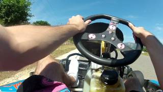 preview picture of video 'Karting At Fun Kart Near Grasse, France (Go Pro HD2)'