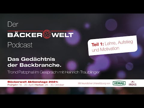 Lehre, Aufstieg und Motivation – Trond Patzphal im <br> Gespräch mit Heinrich Traublinger