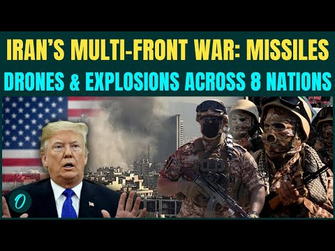 US-Iran War Day 8 | Iranian Missiles, Drones POUNDING 8 Countries At Once? Middle East In FLAMES