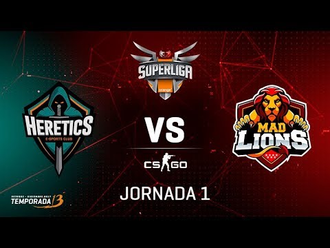 TEAM HERETICS VS MAD LIONS - Mapa 1 - Jornada 1 - #SuperligaorangeCSGO1