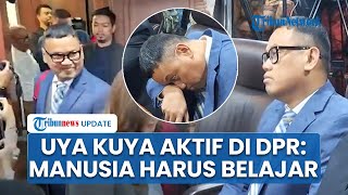 Uya Kuya Resmi Aktif Kembali Jadi Anggota DPR, Sebut Semua Manusia Harus Belajar dari Kesalahan