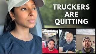 American Truck Drivers Are GIVING UP Because Tariffs and Empty Ports in 2025