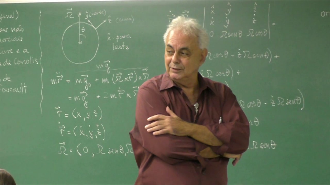 Aula 31.1 - Efeito da força de Coriolis na queda livre: solução analítica