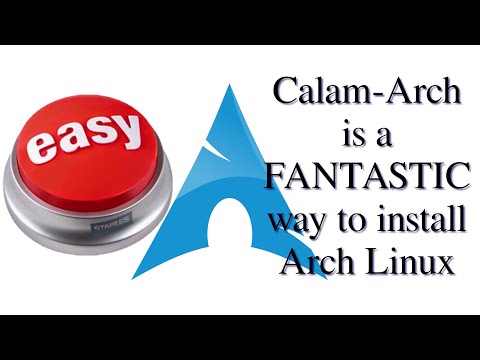 I love Calam-Arch: Install a super minimal Arch Linux the easiest way possible