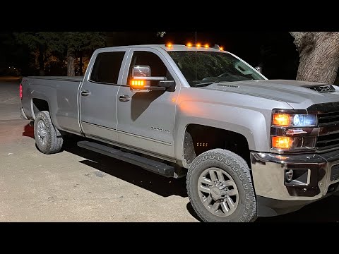 Installing GM Running Boards on 2018 Chevy Silverado 3500HD