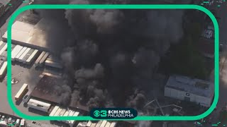 No toxic compounds identified after Wissinoming warehouse fire, city says