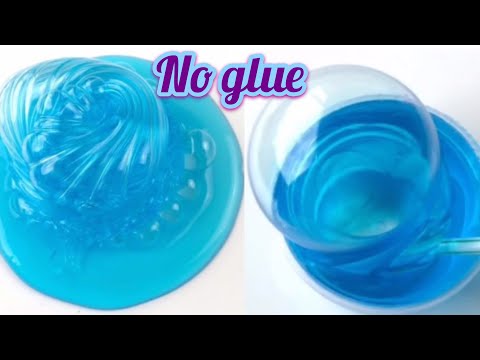 WATER SLIME😱 HOW TO MAKE THE BEST CLEAR SLIME WITHOUT...
