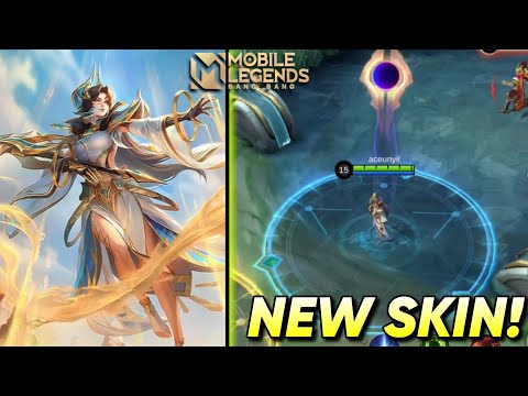LOU YI NEW SKIN "ORACLE OF SOL" EPIC SKIN | MLBB NEW SKIN