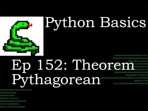 Pythagorean Theorem Using Python