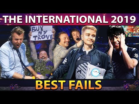 BEST FAILS & FUNNIEST MOMENTS of TI9 - The International 2019 Dota 2