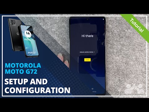 Motorola moto g72 - Setup and Configuration • 📱• ⚙️ • ☑️ • Tutorial