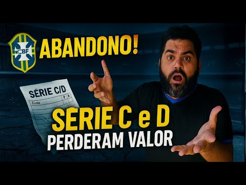 🤬 Série C com Cara de Várzea? O Absurdo do Calendário 2026 da CBF!