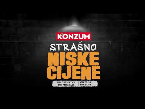 STRAŠNO NISKE CIJENE ovaj vikend u Konzumu!!! 28.10.-31.10.2021.