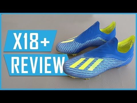 Adidas X18+ Review | Blue Yellow X18 Football Boots | Adidas Skeletal Weave Upper | Speed Frame