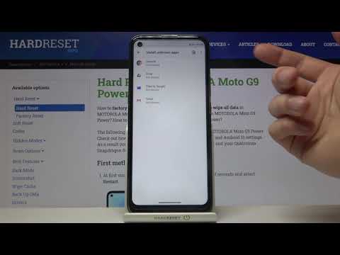 How to Install Unknown Apps on MOTOROLA Moto G9 Power - Allow Unknown Sources