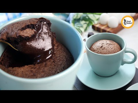 Chocolate Lava Cake Recipe by Food Fusion