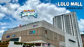 Lulu Mall Bangalore | Bangalore Largest HyperMarket | Funtura - Mini Wonderla | Global Mall | 4K