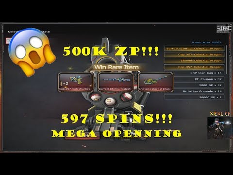 CF XIEXL: Crazy 597 Black Market Crates 500K ZP Winning