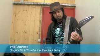 Phil Campbell (Motörhead) Flashback Delay TonePrint: Bisson Friché