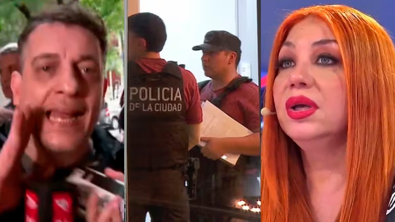 "ESCONDIDO EN UN PLACARD": Así fue el allanamiento en la casa del ex de Lourdes que terminó preso