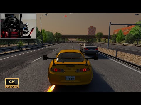 Toyota Supra MKIV Full Send | Assetto Corsa | Thrustmaster T300 RS Gameplay
