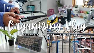 Organize My Workspace, Unboxing Amazon Finds & DIY Sushi Day, Being Productive 🎀📓