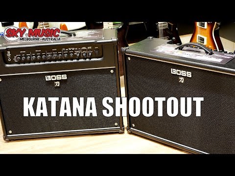 BOSS Katana Artist 100 vs BOSS Katana 100 - Which One Sounds Better?