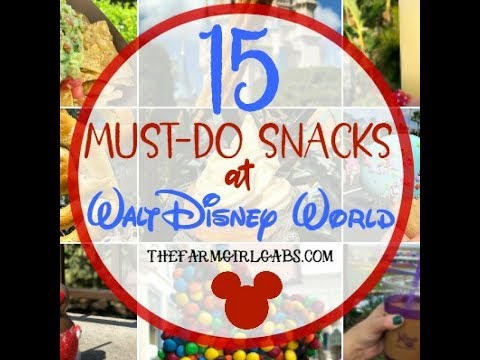 15 Must-Do Walt Disney World Snacks