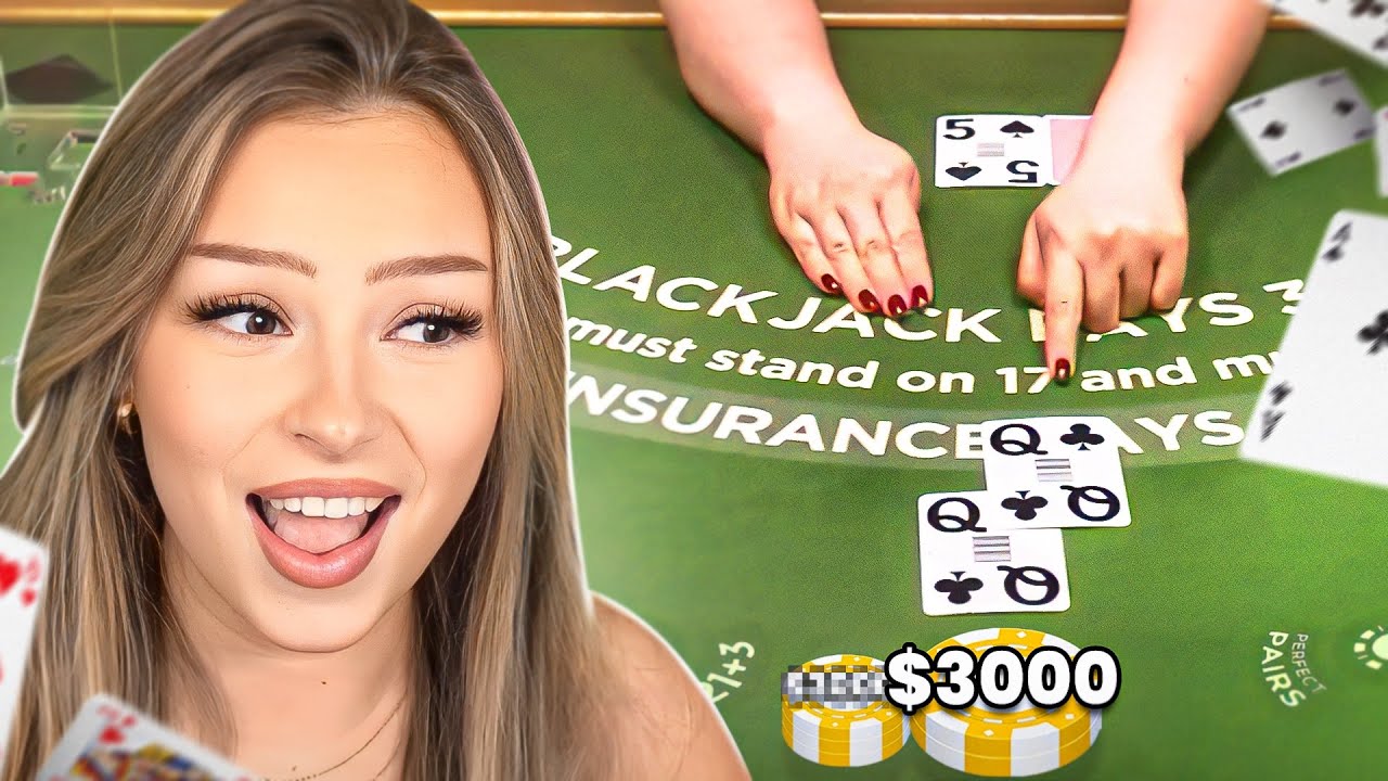 OMG INSANE BLACKJACK SESSION!! - Rosie Mae