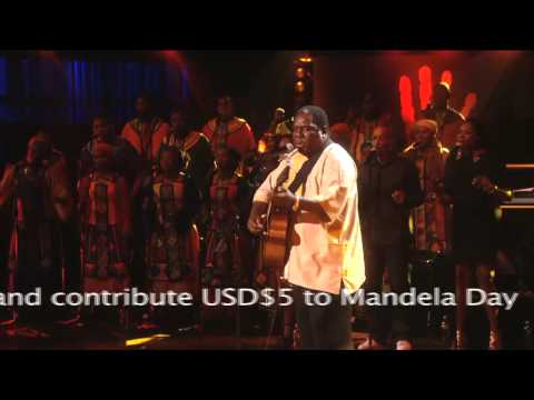 Vusi Mahlasela performs "When You Come Back" at Mandela Day 2009 from Radio City Music Hall
