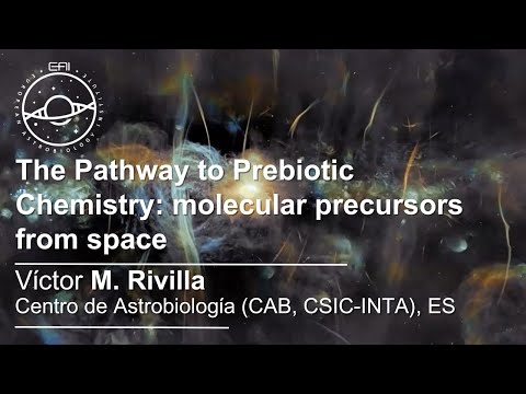 EAI Seminars: The Pathway to Prebiotic Chemistry: molecular precursors from space