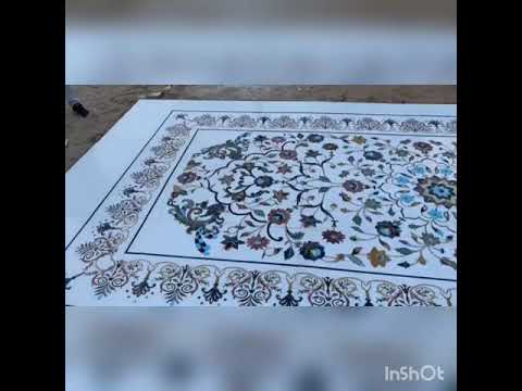 Imported Marble Flooring Inlay Design