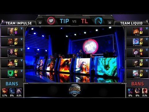 NA LCS TIP vs TL Game 1 Highlights (NA LCS Spring 2015)
