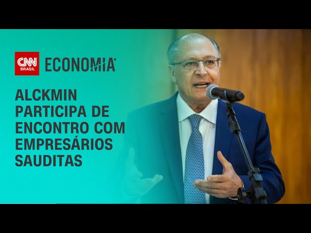 Alckmin participa de encontro com empresários sauditas | CNN PRIME TIME
