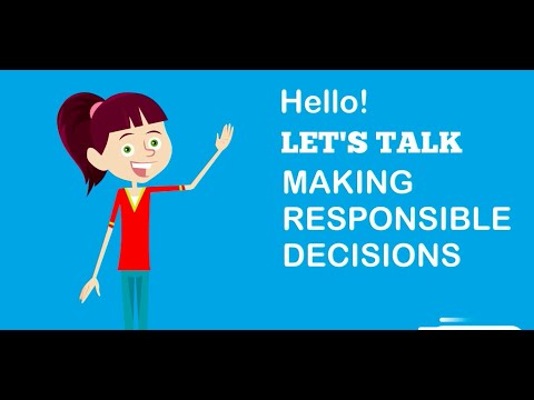Sel video lessons responsible decision making skills week 2
