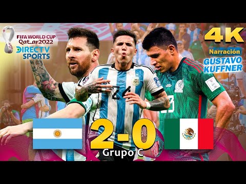 Argentina 2-0 Mexico Extended Highlights 4K Ultra HD | FIFA World Cup QATAR 2022
