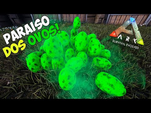ENCONTRAMOS O PARAISO DOS OVOS!! ep.07 - ARK SUPREME