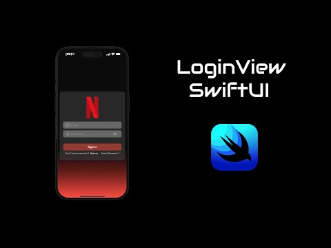 LoginView SwiftUI - iOS 18