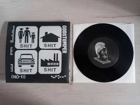 Agathocles / Godstomper - split 7"