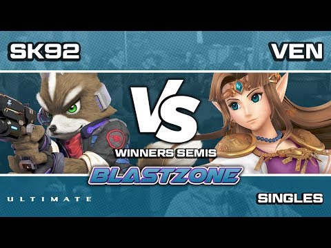 PSG Blastzone: Sk92 (Fox) vs Sugoi | Ven (Zelda) - Winners Semis