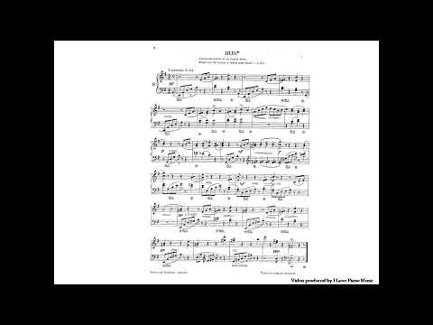 Iris from River and Rainbow by Walter Carroll / Intermediate piano sheet music