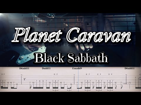 Planet Caravan - Black Sabbath | Full TAB | Guitar Cover | Bass cover | Tutorial