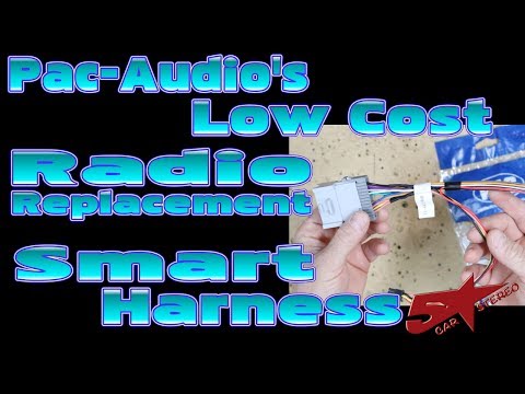 Pac Audio's Low Cost radio replacement smart harnesses