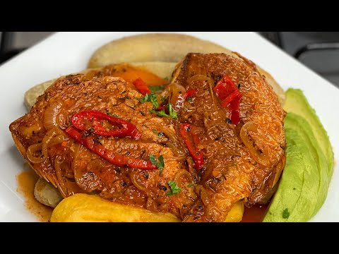 Brown Stew Fish || Caribbean Stew Fish Recipe || TERRI-ANN’S KITCHEN