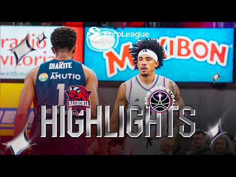 Un grand Paris Basketball se rend à Baskonia – EuroLeague full highlights 🎥