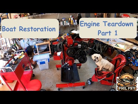 Motor Tear Down Part 1 (Volvo Penta 3.0)