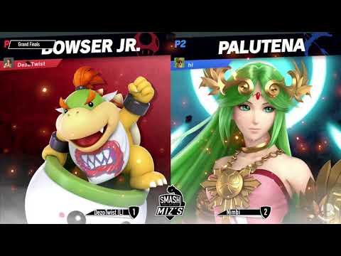 Smash @ Miz's WiFi 25 - DezoTwist (L) (Bowser Jr.) vs. Nimbi (Palutena) Grand Finals
