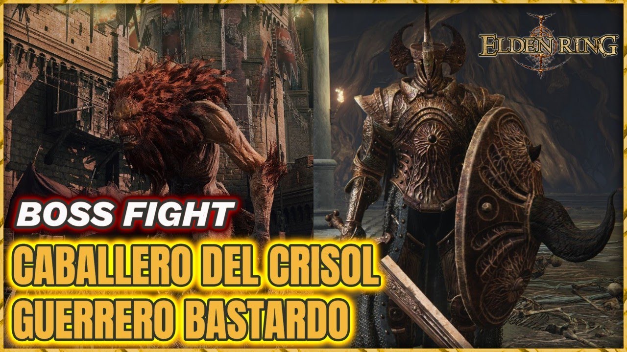 CABALLERO DEL CRISOL & GUERRERO BASTARDO Boss Fight | Elden Ring CABALLERO DEL CRISOL & GUERRERO BASTARDO Boss Fight | Elden Ring